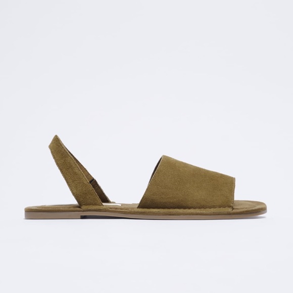 Zara Cow Leather Sandals - Picture 8 of 8
